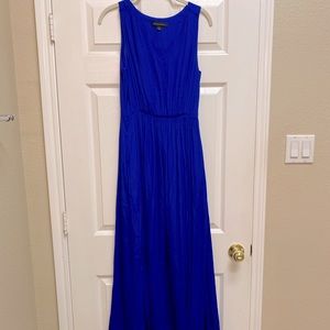 Banana Republic blue maxi dress